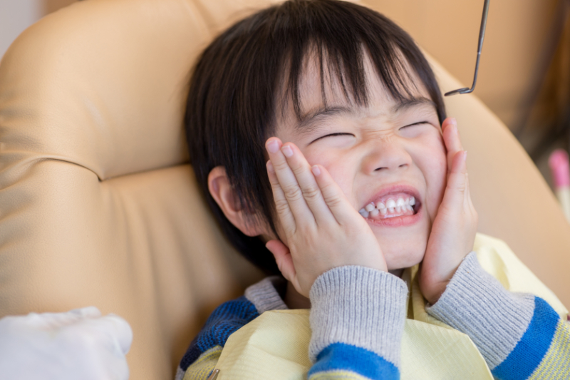 虫歯になりやすい子ども