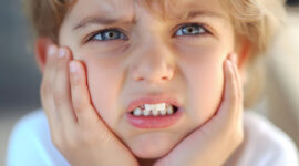 歯並びが悪い子ども